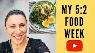 5:2 Diet Food Week - What I really eat in a week!