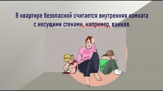 Учебный видеоролик «Действия населения города в условиях военного конфликта»