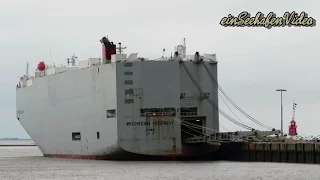 car carrier MICHIGAN HIGHWAY 7JCW IMO 9339832 Emden RoRo cargo seaship Autotransporter