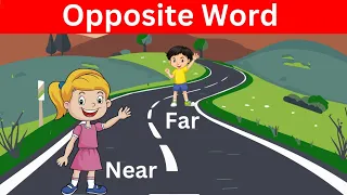 Opposite Words For Everyday Life | Opposite Words in English | English vocabulary #oppositewords