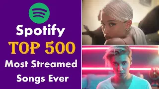 Spotify Top 500 Most Streamed Songs of All Time [April 2022]