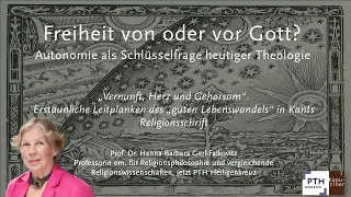 „Vernunft, Herz und Gehorsam“. Prof. Dr. Gerl-Falkovitz