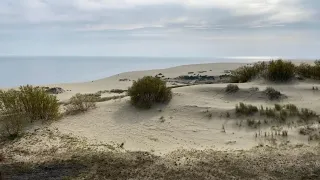 Curonian Spit and It’s Sand-Dunes. Kaliningrad Region, Russia. Live