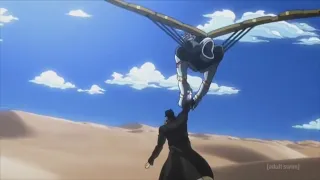 Jotaro finds Colonel Stinkmeaner