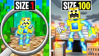 From Tiny to Giant WUBBOX in Minecraft!