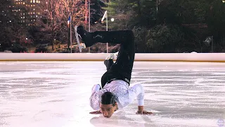 "VOGUE" Emanuel Sandhu - Ice Theatre of New York, Pop-up in Central Park