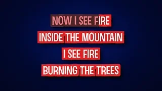 Ed Sheeran - I See Fire (Karaoke Version)