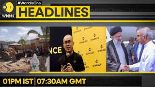 Gaza mass graves: UN calls for probe | Iran's President Raisi arrives in Sri Lanka | WION Headlines