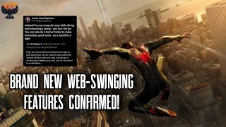 Marvel's Spider-Man 2: Web-Swinging is EVEN BETTER than what we've seen!