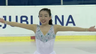 2016 ISU Junior Grand Prix - Ljubljana - Ladies Free Skate - Rika KIHIRA JPN