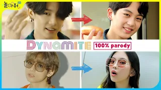 Making 'BTS Dynamite' Music Video the same│Behind the scenes│