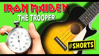 The Trooper Ukulele Cover by Iron Maiden #shorts