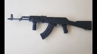 BOSANSKA PUSKA AK-47 U AKCIJI NA PUCANJU!./BOSNIAN RIFLE AK-47 IN ACTION!.