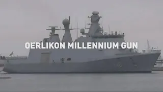 Rheinmetall Air Defence: Oerlikon Millennium Gun - 35 mm high precision naval gun system