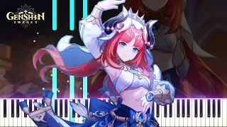 Nilou: Dancing Grace - Genshin Impact Character Teaser PV OST | [Piano Cover] (Synthesia)「ピアノ」