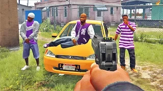 РЕАЛЬНАЯ ЖИЗНЬ ДЖИММИ В GTA 5 - БАЛЛАСЫ УГНАЛИ ЛАДУ КАЛИНУ У МОЕГО СЫНА ⚡ГАРВИН