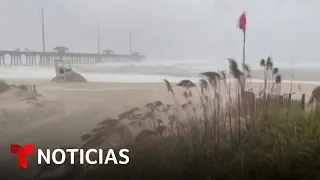 Tres estados en emergencia por la tormenta Ophelia | Noticias Telemundo