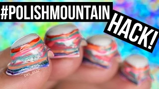 #PolishMountain HACK! I cheated 100+ Layers of Polish? || TWI_STAR