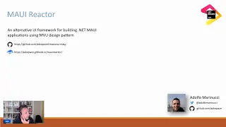 Solution1: MauiReactor: An alternative approach to building MAUI apps with Adolfo Marinucci
