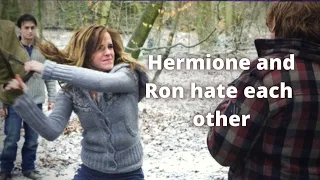 Ron And Hermione hating each other for 2 minutes straight