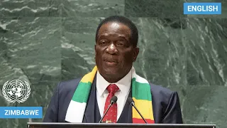 🇿🇼 Zimbabwe - President Addresses United Nations General Debate, 78th Session | #UNGA