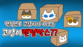 고양이 랜덤박스 만원에 팝니다 | 고양이산책