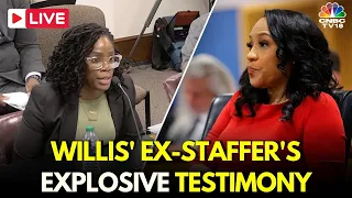 Fani Willis Hearing LIVE: Willis Ex-Staffer Testifies Before Georgia Senate Committee | USA |N18G