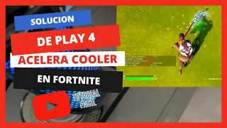 Fix Play 4 Pro accelerating the cooler fan in Fortnite