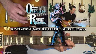 Ozzy Osbourne - Revelation (Mother Earth) Guitar Lesson - Randy Rhoads