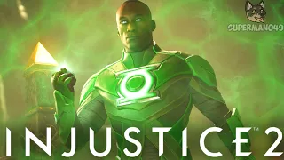 Green Lantern Destroys Spamming Rage Quitters! - Injustice 2: "Green Lantern" Gameplay