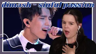 Dimash - 'Sinful Passion' Live Performance Reaction | Carmen Reacts