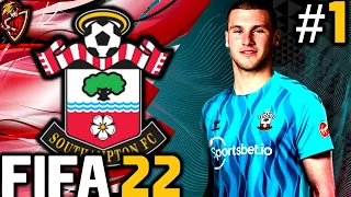 FIFA 22 SOUTHAMPTON CAREER MODE!!- SAINTS TO THE TOP!! EPISODE 1