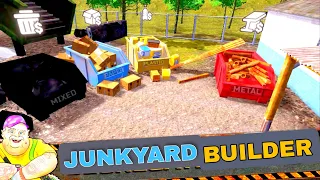 JUNKYARD BUILDER SIMULATOR GAMEPLAY | JUNKYARD SIMULATOR PROLOGUE | NEW ANDROID GAMES 2022 | GAMING