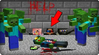 😰Главное не шуметь! [ЧАСТЬ 99] Зомби апокалипсис в майнкрафт! - (Minecraft - Сериал) ШЕДИ МЕН