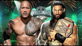 WWE 2K23 | WrestleMania 40 | The Rock v Roman Reigns!!