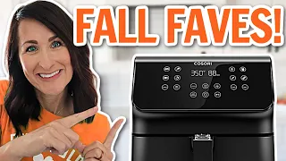 TOP 30 Things I ALWAYS Make in the AIR FRYER in the FALL → The BEST Cozy Fall Air Fryer Recipes