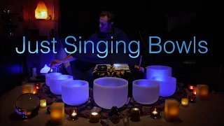 432Hz - Nothing but Singing Bowls - Sound Bath (4K, No Talking, Unintentional ASMR) Sleep, Heal