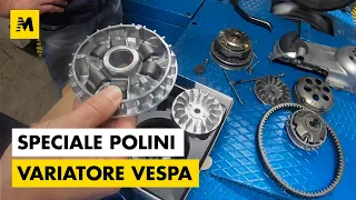 POLINI. Come elaborare il variatore della Vespa GTS 300i. Puntata 5