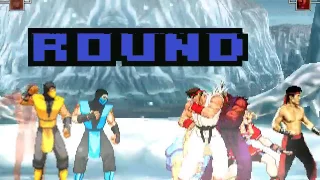 Mortal Kombat vs Street Fighter MUGEN BATTLE