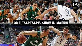 Diamantidis & Tsartsaris SHOW in Madrid | Full Highlights | Real Madrid - Panathinaikos 73-74