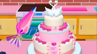 Fun 3D Cake Cooking Game My Bakery Empire Color, Decorate & Serve Cakes - Hearts, Flowers, Swan Cake