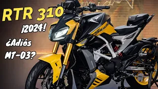 ¿Mejor que la NUEVA NK450?😱🔥, ¡LLEGÓ APACHE RTR 310 2024!🤩💯 | Aguacate Motovlogs🥑