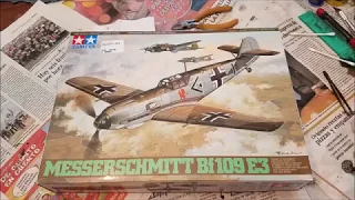 Building Tamiya's 1:48 Messerschmitt Bf 109E-3 (Adolf Galland's Bf 109E-3)