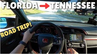 Road Tripping my Type R to Tennessee did NOT go as planned..