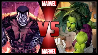 Colossus VS She-Hulk THE TRUTH! (Marvel Comics)