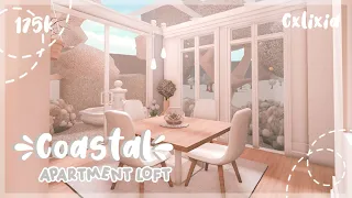 Coastal Summer Apartment Loft | Bloxburg House Build