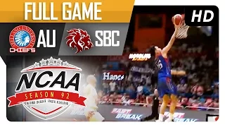 SBC vs AU | Full Game | 4th Quarter | NCAA 92 - September 23, 2016