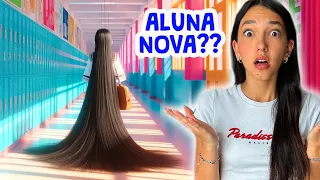 A CABELETE AGORA ESTÁ NA ESCOLA (Hair Challenge) | Família Luluca