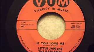 Little Jan and The Radiants - If You Love Me - Rare Syracuse Doo Wop Ballad