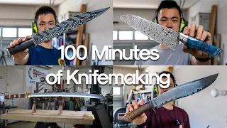 100 Minutes of Knifemaking ASMR